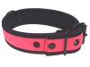 Mister S Neopren Puppy Halsband - pink/schwarz 