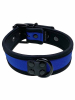 Mister S Neopren Puppy Halsband - blau/schwarz 