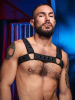 Mister S Silikon Brust Harness schwarz 
