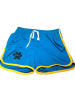 Kinky Puppy Paw Shorts blau-gelb 