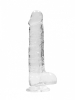 REALROCK Dildo Crystal Clear 8" klar 