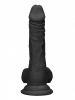 REALROCK Realistik Dildo 7" schwarz 