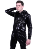 Riegillio PVC Tracksuit Jacke schwarz 