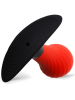 RUDE RIDER Butt Plug aufblasbar schwarz-rot 