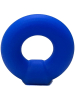RUDE RIDER KNOB Cockring Silikon - blau 