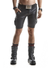 Hose LORENZO Wetlook Armyshorts schwarz 