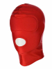 Spandex Maske - mit gepolsterten Augen rot 