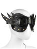 Steampunk Splicy-Wing-Maske Schwarz 