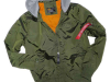 Alpha Industries MA-1 TT HOOD - dark green 