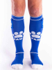 BRUTUS Party Socken mit Tasche blau-weiss 