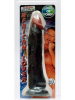 Dildo EUROPEAN LOVER dunkel mit Saugnapf 23cm 