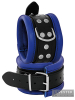 Leder-Fussfessel, Blau - 6,5cm 