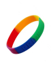 Gay Pride Regenbogen Silikon Armband 