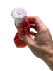 GRAFFITI Dildo LUPKAL 24x5.5cm weiss-orange 