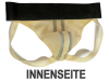 Gummi-Jock-Strap SPEXTER - transparent 2 Streifen 