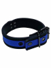 Mister S Neopren Puppy Halsband - blau/schwarz 