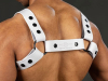Mister S Silikon Brust Harness weiss 
