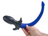 Mister S Silikon Puppy Tail - blau 