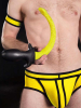 Mister S Silikon Puppy Tail - gelb 