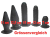 Plug - PENISFORM Größe M - 12 cm 