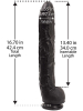 RAMBONE Super-Dildo - schwarz 