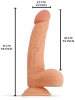 RUDE RIDER Realistic Dildo DIEGO - light 