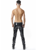 Hose PIERO PVC lang schwarz 
