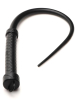 Peitsche VIPER Singletail Silikon 60cm schwarz 