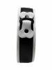 BRUTUS Puppy Hunde-Halsband schwarz-weiss 