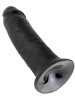 Dildo KING COCK 10 inch - 26x6.5cm - schwarz 