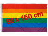 Gay Pride Regenbogen Flagge 90x150cm 