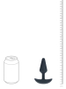 LEVELZ Classic Vibro-Analplug 117x32mm small 