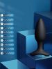 LOVENSE Bluetooth HUSH 2 Vibro Butt Plug S 38x100mm 