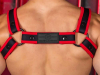 Mister S Neo CARBON COLOR BULLDOG Harness - rot 