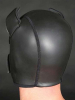 Mister S Neopren Puppy-Maske - schwarz/gelb 