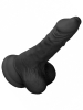 REALROCK Realistik Dildo 7" schwarz 