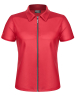 Polohemd MAURICIO mit Zip rot 