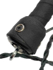 Flogger 24 Riemen 55cm Rind SCHWARZ-BLAU 