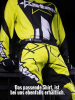 KINKSTAR Liquid Motion Pants - gelb-schwarz 
