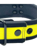 Mister S Neopren Puppy Halsband - gelb/schwarz 