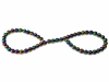 Regenbogen Kugelkette magnetisch 46 cm 