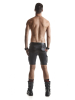 Hose LORENZO Wetlook Armyshorts schwarz 