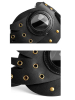 Steampunk Splicy-Wing-Maske Schwarz 