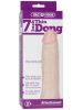 VAC-U-LOCK 7 inch THIN Dildo - hell 