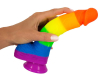 PRIDE Silikon-Dildo mit Saugnapf 