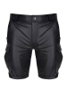 Hose LORENZO Wetlook Armyshorts schwarz 