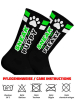 SNEAKFREAXX - WOOF PUPPY schwarz-neongrün 