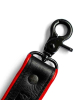 BRUTUS Leg Harness schwarz-rot 