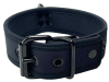 Mister S Neopren Puppy Halsband - schwarz/schwarz 
