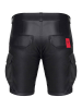 Hose LORENZO Wetlook Armyshorts schwarz 